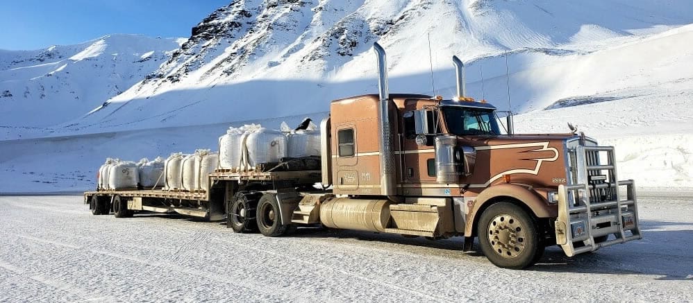 Trucking to Prudhoe Bay, Alaska